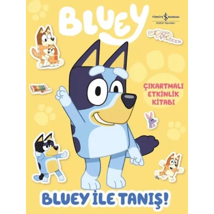 Bluey İle Tanış - Çıkartmalı Etkinlik Kitabı