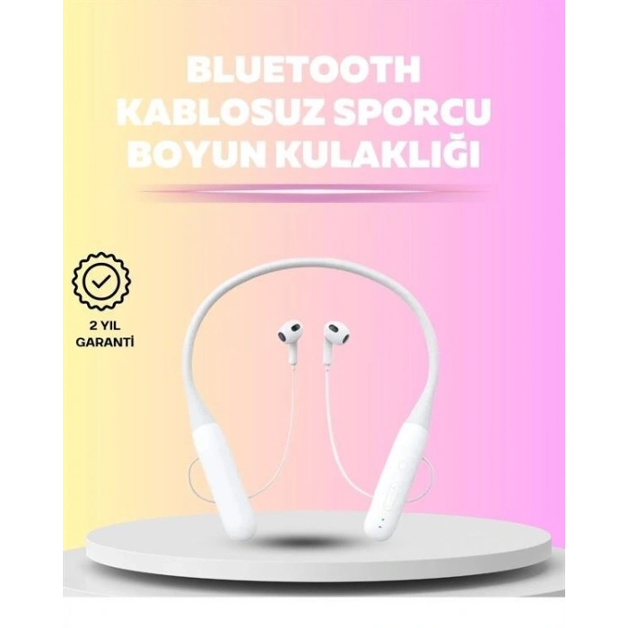 Boyun Askılı Kulaklık – 100 Saat Kullanım Süresi Ergonomik Tasarım