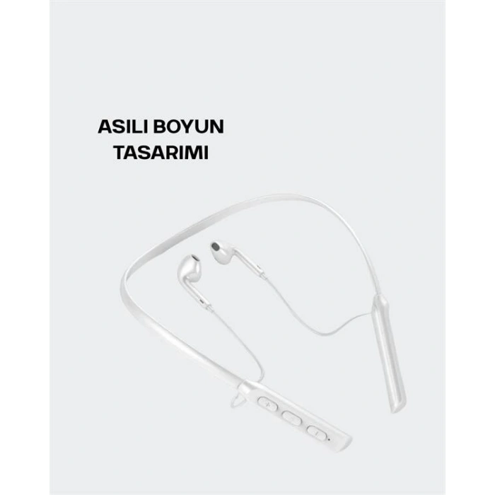 Boyun Askılı Kulaklık – 100 Saat Kullanım Süresi Ergonomik Tasarım