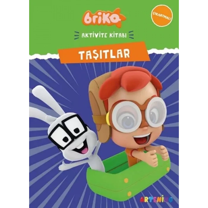 Briko Taşıtlar - Çıkartmalı Aktivite Kitabı Serisi