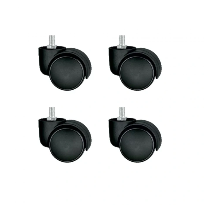 Bürosit Plastik Vidalı Teker - 50MM HKS152 - 4 Adet