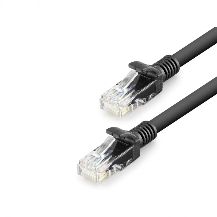 CAT6 Ethernet Patch Kablosu 1 Gbps 250 Mhz 20 M - Siyah HDX5075