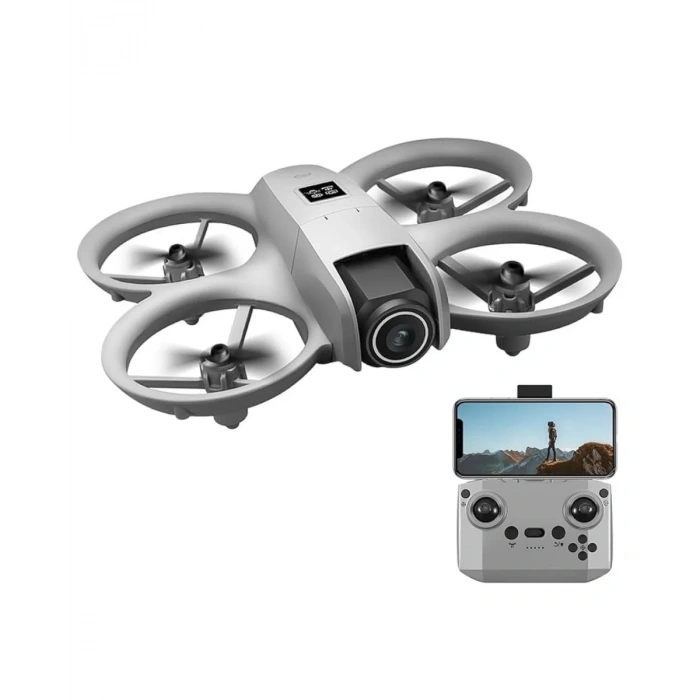 Çift Bataryalı Kameralı Mini Drone Işıklı Akıllı Uçuş Sistemi