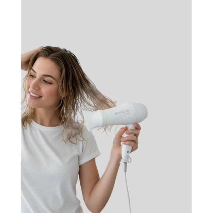 Çift Isı ve Hız Ayarlı Katlanabilir Saç Kurutma Makinesi