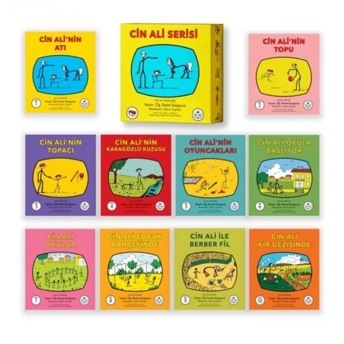 Cin Ali Serisi Kutulu Set (10 Takım )