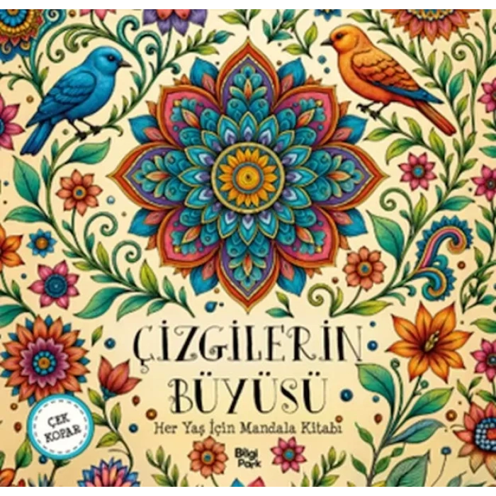 Çizgilerin Büyüsü – Her Yaş İçin Mandala - Çek Kopar