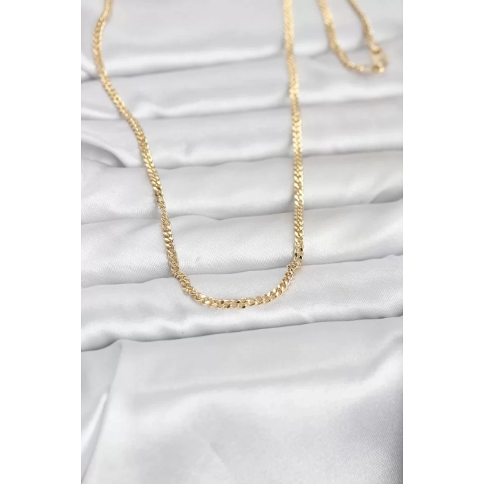CM 14K Gold Renk 60 cm Zincir Kadın Kolye - TJ-BKO10971