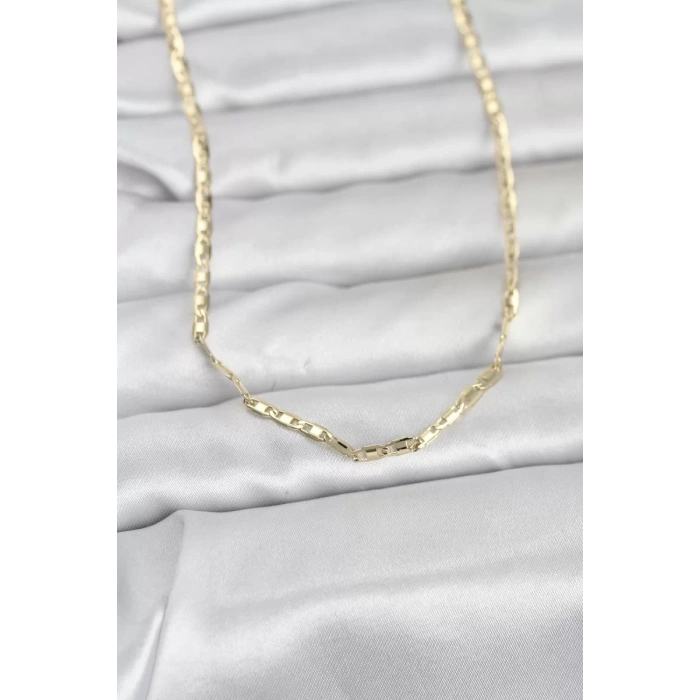CM 14K Gold Renk Gemici Zincir Model 60 cm Kadın Kolye - TJ-BKO10968