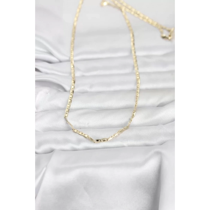 CM 14K Gold Renk Gemici Zincir Model 60 cm Kadın Kolye - TJ-BKO10968