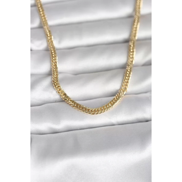 CM 14K Gold Renk Zincir Model 45 cm Kadın Kolye - TJ-BKO11004