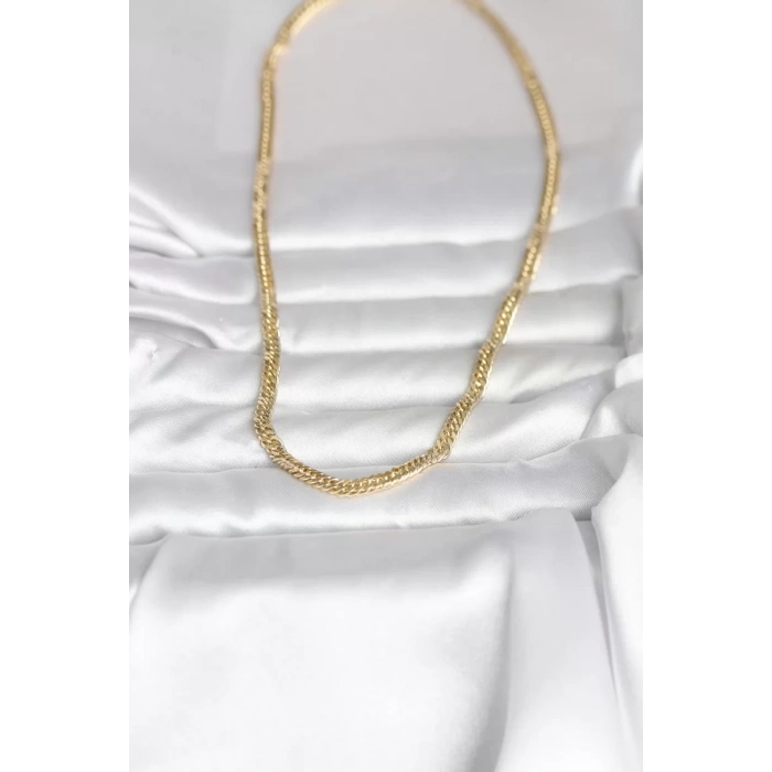 CM 14K Gold Renk Zincir Model 45 cm Kadın Kolye - TJ-BKO11004