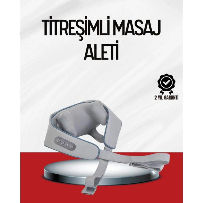Çok Fonksiyonlu Kablosuz Masaj Aleti | 2 Modlu Isıtmalı