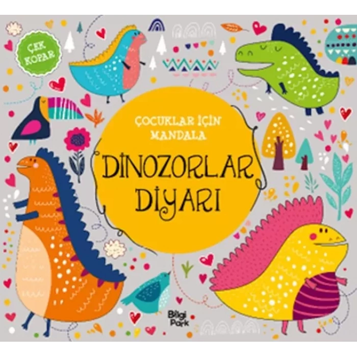 Çuklar İçin Mandala - Dinozorlar Diyarı