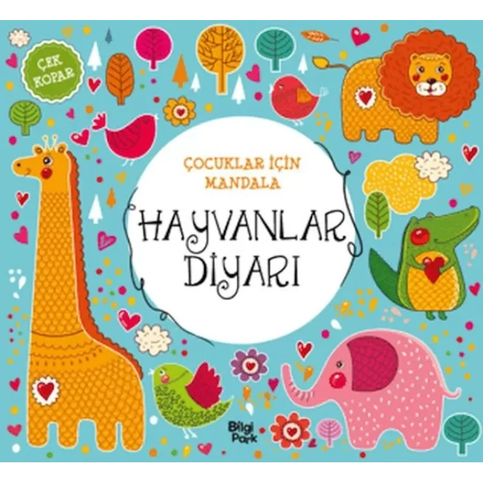 Çuklar İçin Mandala - Hayvanlar Diyarı