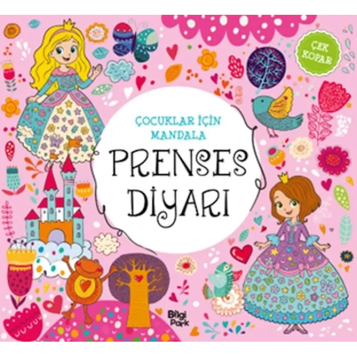 Çuklar İçin Mandala - Prenses Diyarı