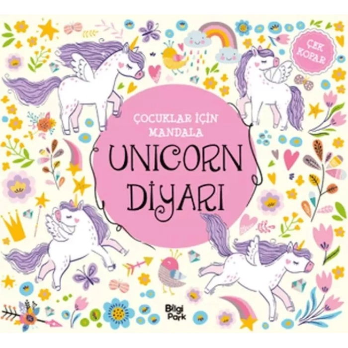 Çuklar İçin Mandala - Unicorn Diyarı