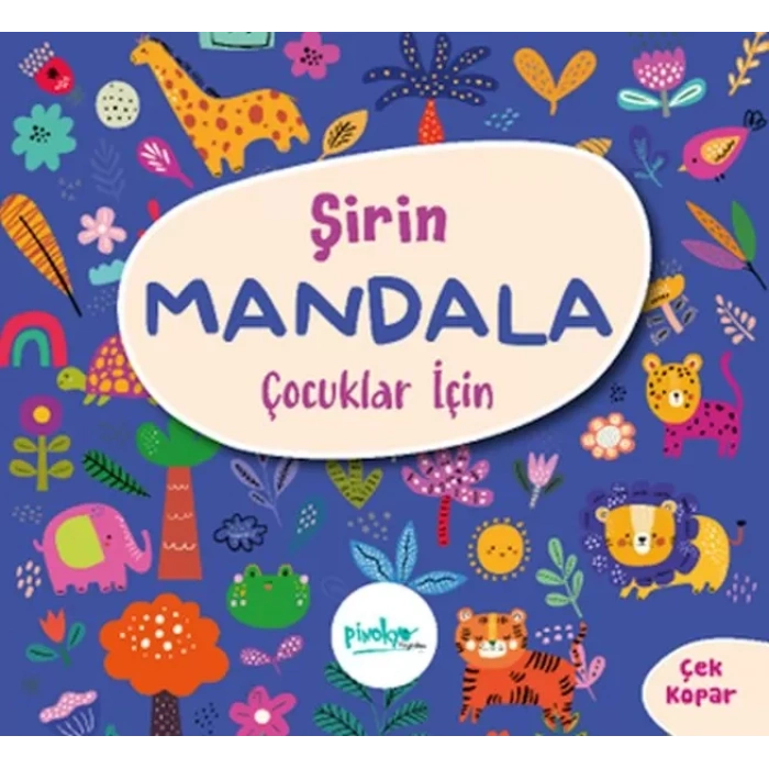 Çuklar İçin Şirin Mandala
