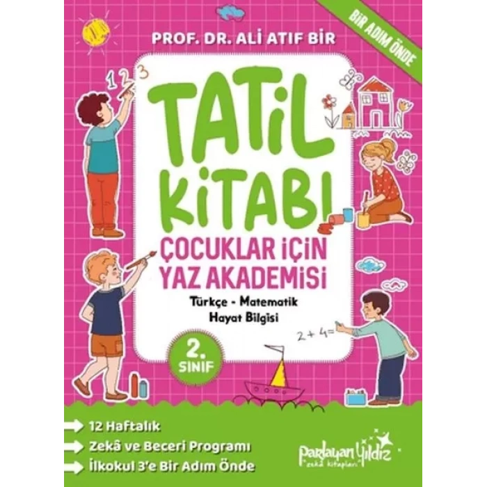 Çuklar İçin Yaz Akademisi 2. Sınıf Tatil Kitabı