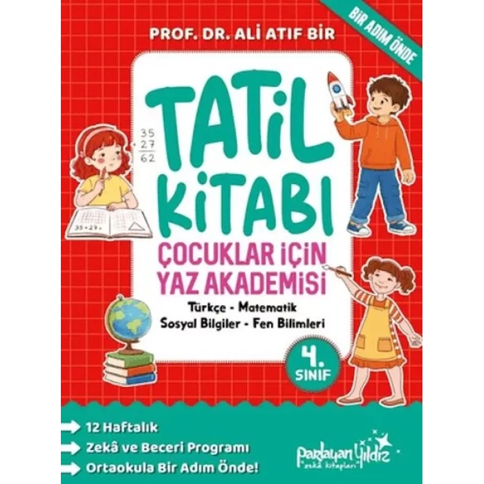 Çuklar İçin Yaz Akademisi 4. Sınıf Tatil Kitabı