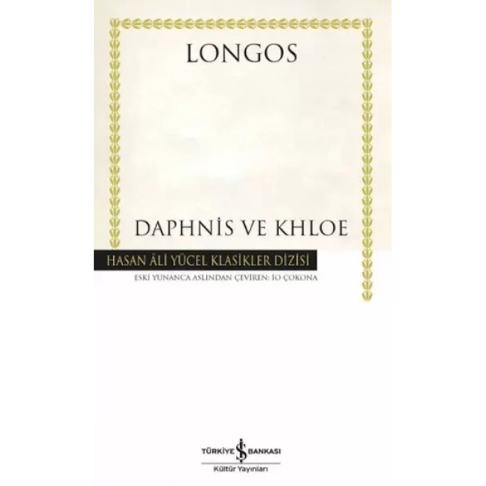 Daphnis ve Khloe - Hasan Ali Yücel Klasikleri