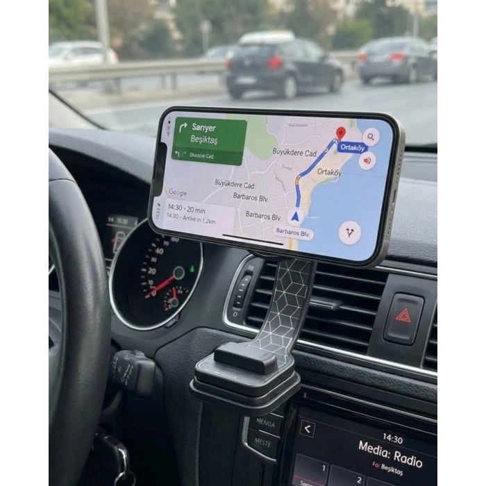 Dashboard Manyetik Telefon Tutucu Ayarlanabilir Telefon Standı