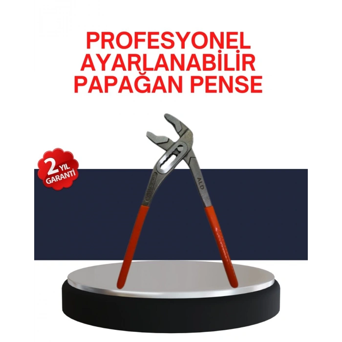 Dayanıklı Çelik Papağan Pense Ergonomik Yalıtımlı Sap