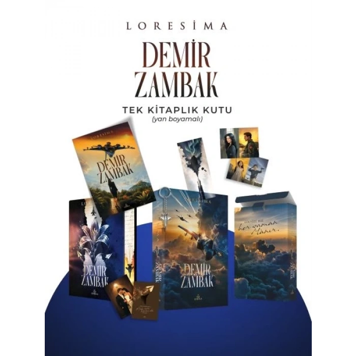 Demir Zambak 1 - Tek lık Kutu Yan Boyamalı