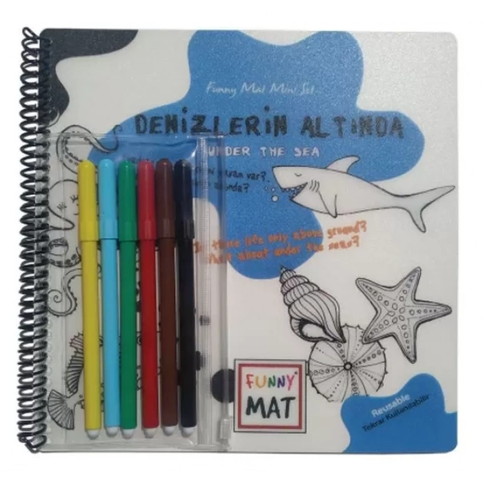 Denizlerin Altında - Funny Mat - Mini Set (Aktivite Seti)