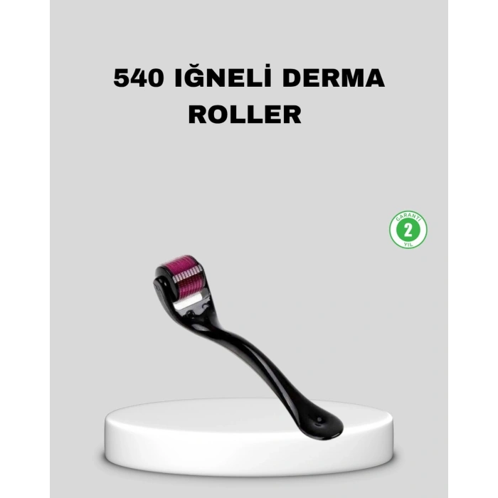 Derma Roller Titanyum İğneli Cilt Yenileyici – Akne ve Kırışıklık Karşıtı