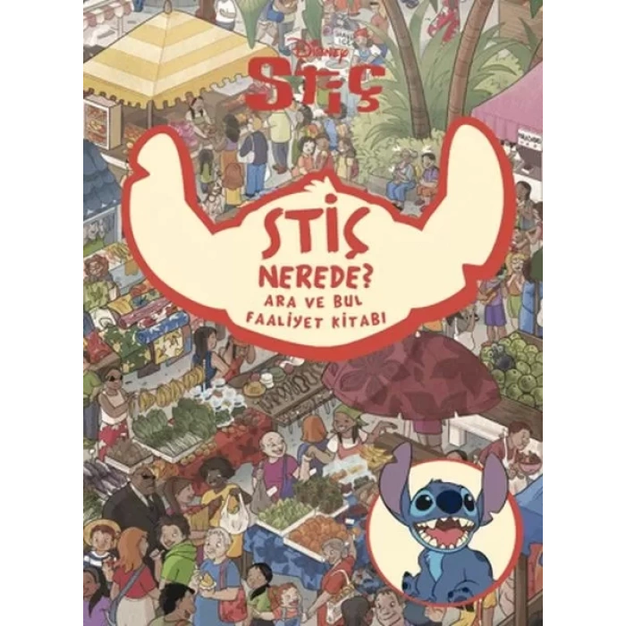 Disney Stiç: Stiç Nerede? - Ara ve Bul Faaliyet Kitabı