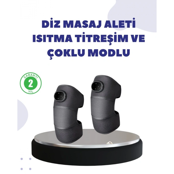 Diz ve Dirsek İçin Isıtmalı Masaj Dizlik Aparatı