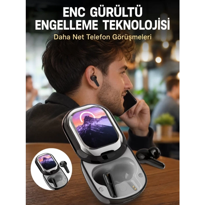 Dokunmatik Kontrollü Bluetooth Kulaklık – Pods Fine Uyumlu