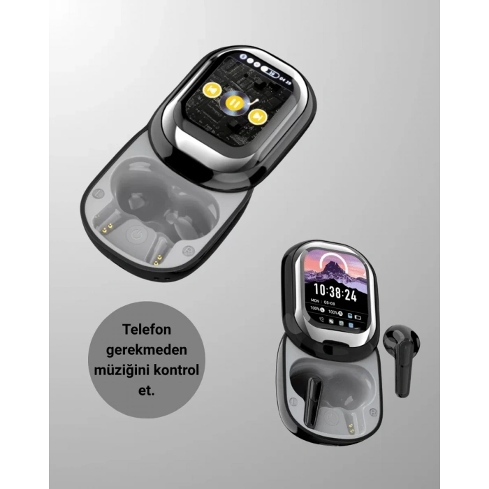 Dokunmatik Kontrollü Bluetooth Kulaklık – Pods Fine Uyumlu