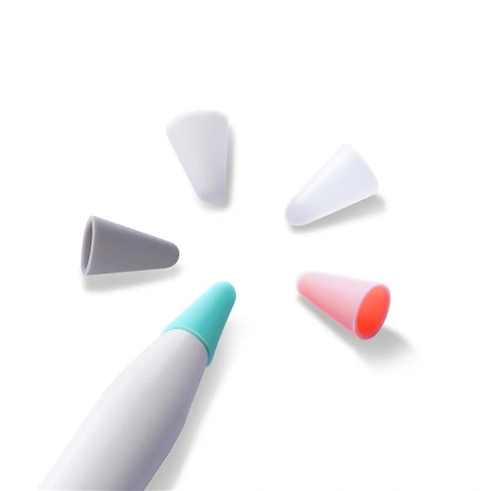 Dux Ducis Apple Pencil İçin Renkli Kalem Ucu 10x-(5775)