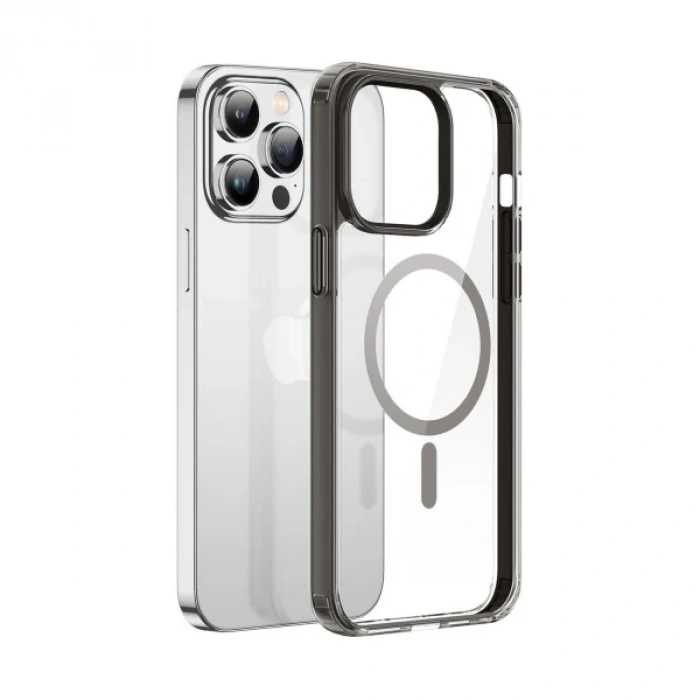 Dux Ducis Clin Mag Series iPhone 14 Pro 6.1 Magsafe Uyumlu Manyetik Silikon Kılıf-(5775)