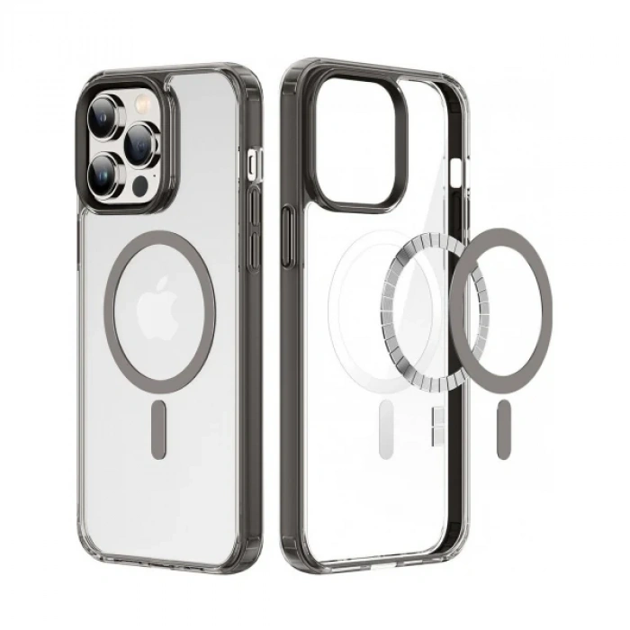 Dux Ducis Clin Mag Series iPhone 14 Pro 6.1 Magsafe Uyumlu Manyetik Silikon Kılıf-(5775)