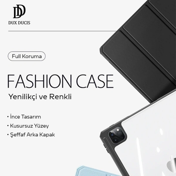 Dux Ducis iPad Pro 11 (201820202021.2022) Kılıf Kalem Bölmeli Toby Series-(5775)