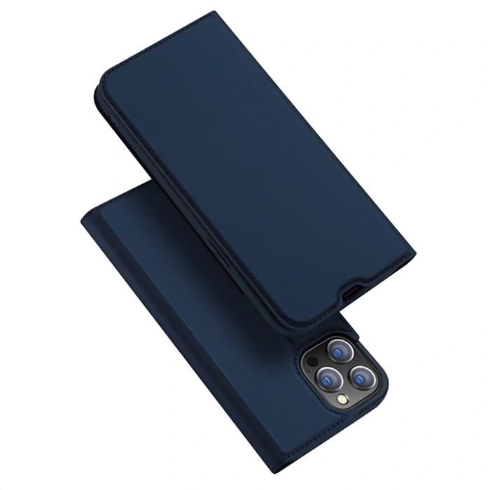 Dux Ducis iPhone 13 Pro Max 6.7inç Kılıf Kapaklı Flip Cover Kılıf SkinPro Series-(5775)