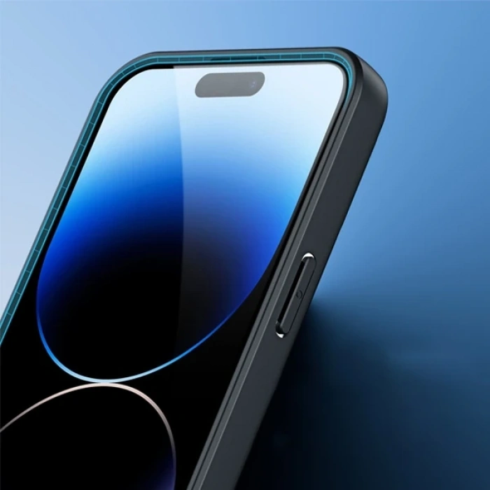 Dux Ducis iPhone 13 Pro Max Aimo Series MagSafe Premium Buzlu Sert PC-TPU Kılıf-(5775)