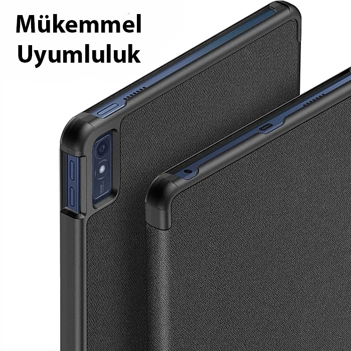 Dux Ducis Lenova Tab M10 10.6 Domo Series Premium Deri Kılıf-(5775)