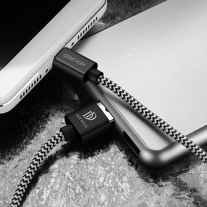 DUX DUCIS Usb Type C Kopmaz Yırtılmaz Usb kablo Hızlı Şarj 1 metre-(5775)
