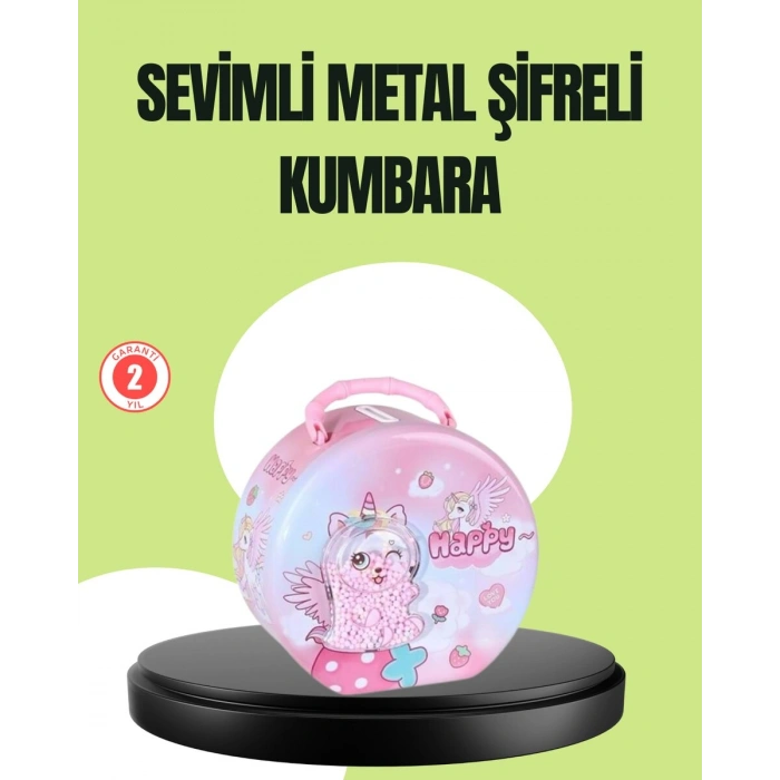 Eğitici Çocuk Para Kasası Kişisel Eşya ve Para Saklama