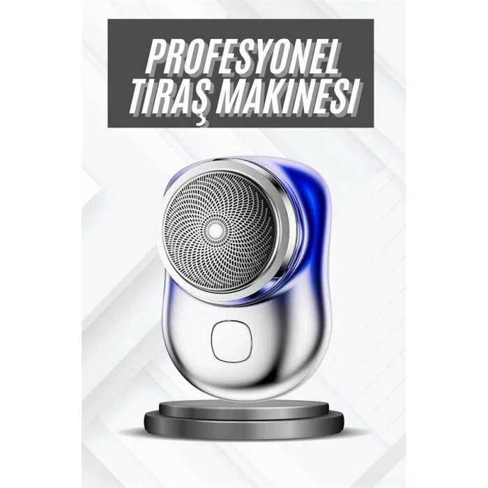 Elektrikli Mini Tıraş MakinesiTaşınabilir USB Şarjlı Kablosuz Tıraş Makinesi