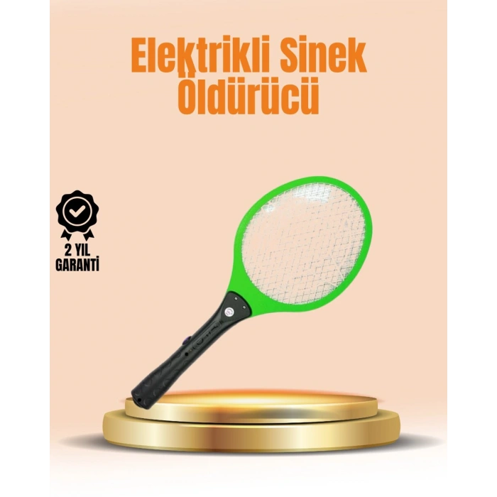 Elektrikli Sinek Raketi | Yüksek Voltajlı Güvenli ve Taşınabilir