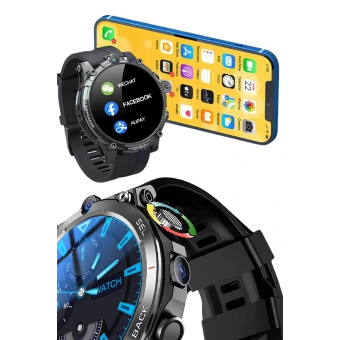 ENTEGRE GPS VE GENİŞ SPOR MODU SEÇENEKLERİYLE AKILLI SAAT