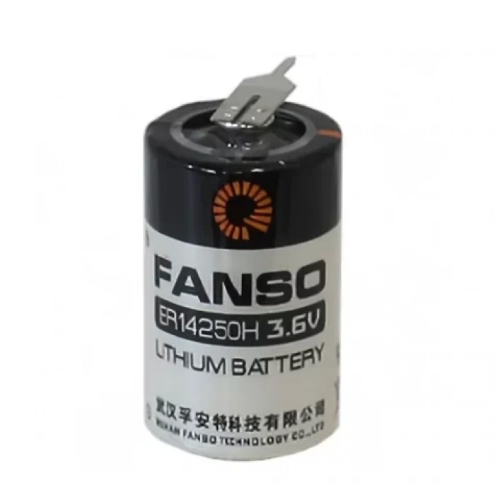 ER14250H 3.6V 1/2AA Kısa Lityum Pil - 2 PIN