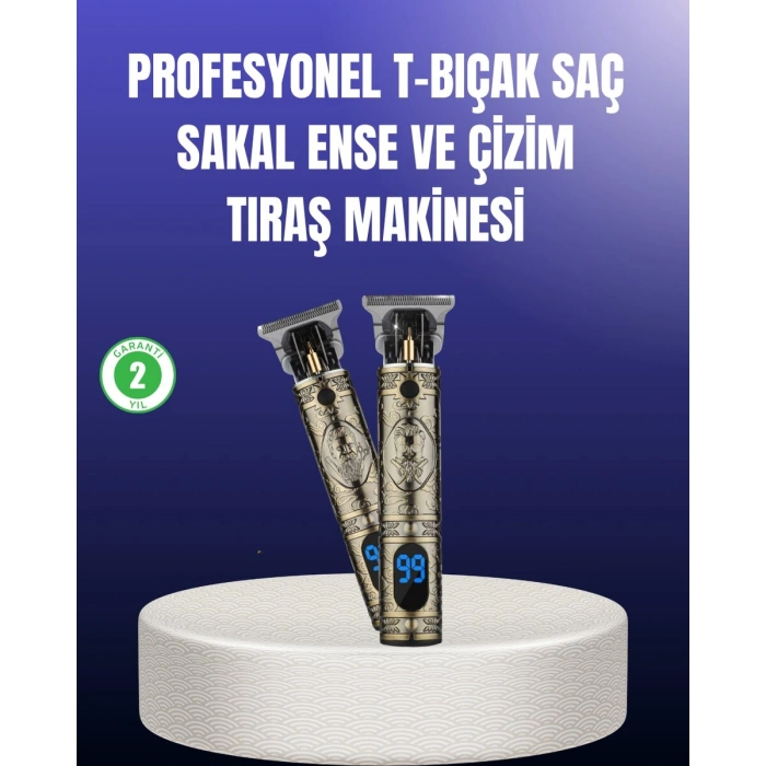 Erkek Bakım İçin Profesyonel Şarjlı Tıraş Makinesi