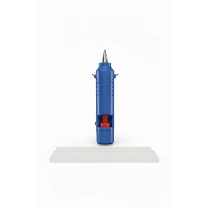 Ev ve Hobi İçin 60 W Silikon Tabancası 11 mm Uyumlu 5 Adet Hediye Silikon