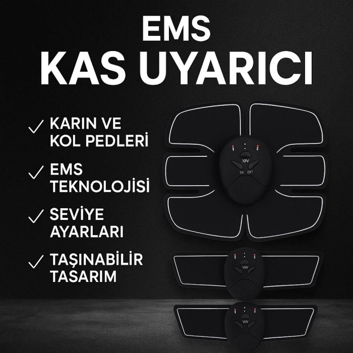 Evde Spor İçin Orijinal EMS Kas Çalıştırma Aleti 2025 Titreşimli Seri