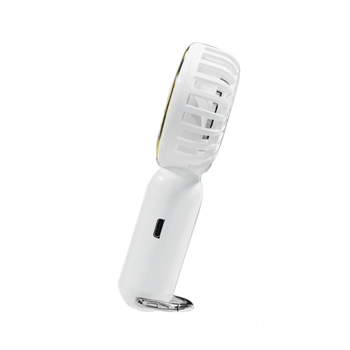 EVEREST EFN11 BEYAZ 3 Kademeli Hız Elde Kullanım Dahili 900mAh Bataryalı Type-C Şarj Girişli Vantilatör(1923)